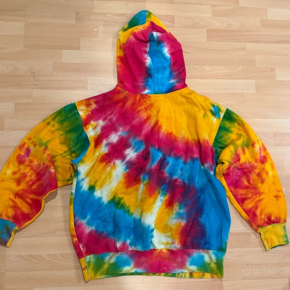 NYU Multicolor Tie-Dye Hoodie - Picture 2 of 4